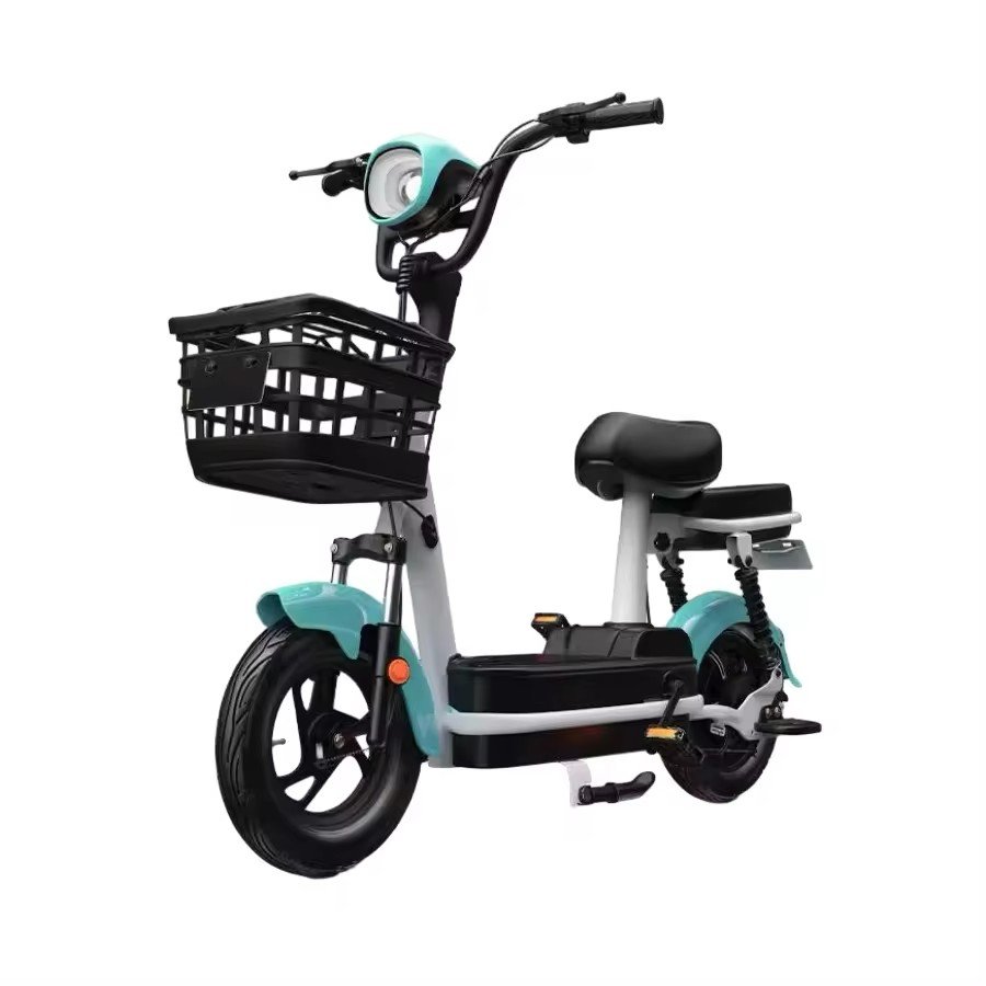 48V Electric Confidence Car with Tube Battery Smart Digital Electronic Rear Hub Motor 3-Speed Steel Frame Lead-Acid Power Supply
