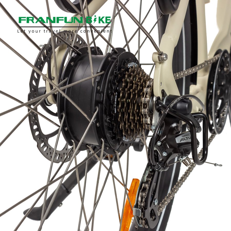 Superior quality 48V350W High-end Aluminum alloy electric motor bike with down tube battery
