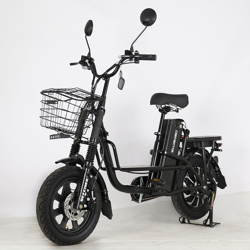 Factory Wholesale 16inch 60V monster electric bike 1000w hybrid city adults courier food delivery electric cargo bike