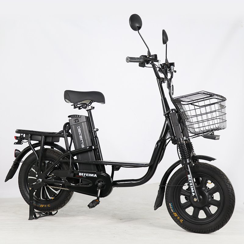 Factory Wholesale 16inch 60V monster electric bike 1000w hybrid city adults courier food delivery electric cargo bike