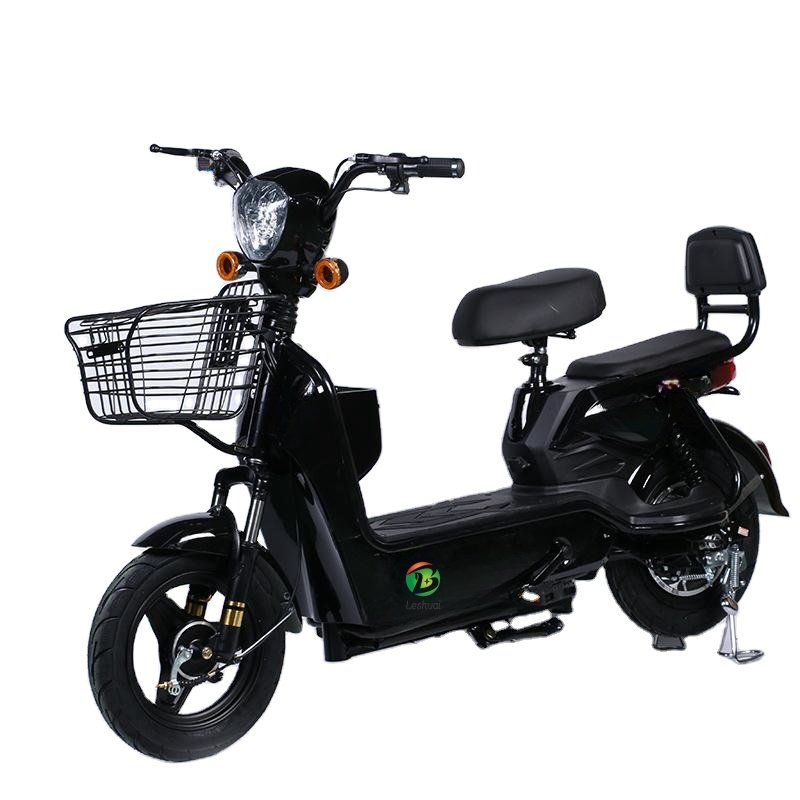2024 Wholesale New Electric City Bike Fashion 350W Ebike Basket Frame Tire Electronic Smart Type