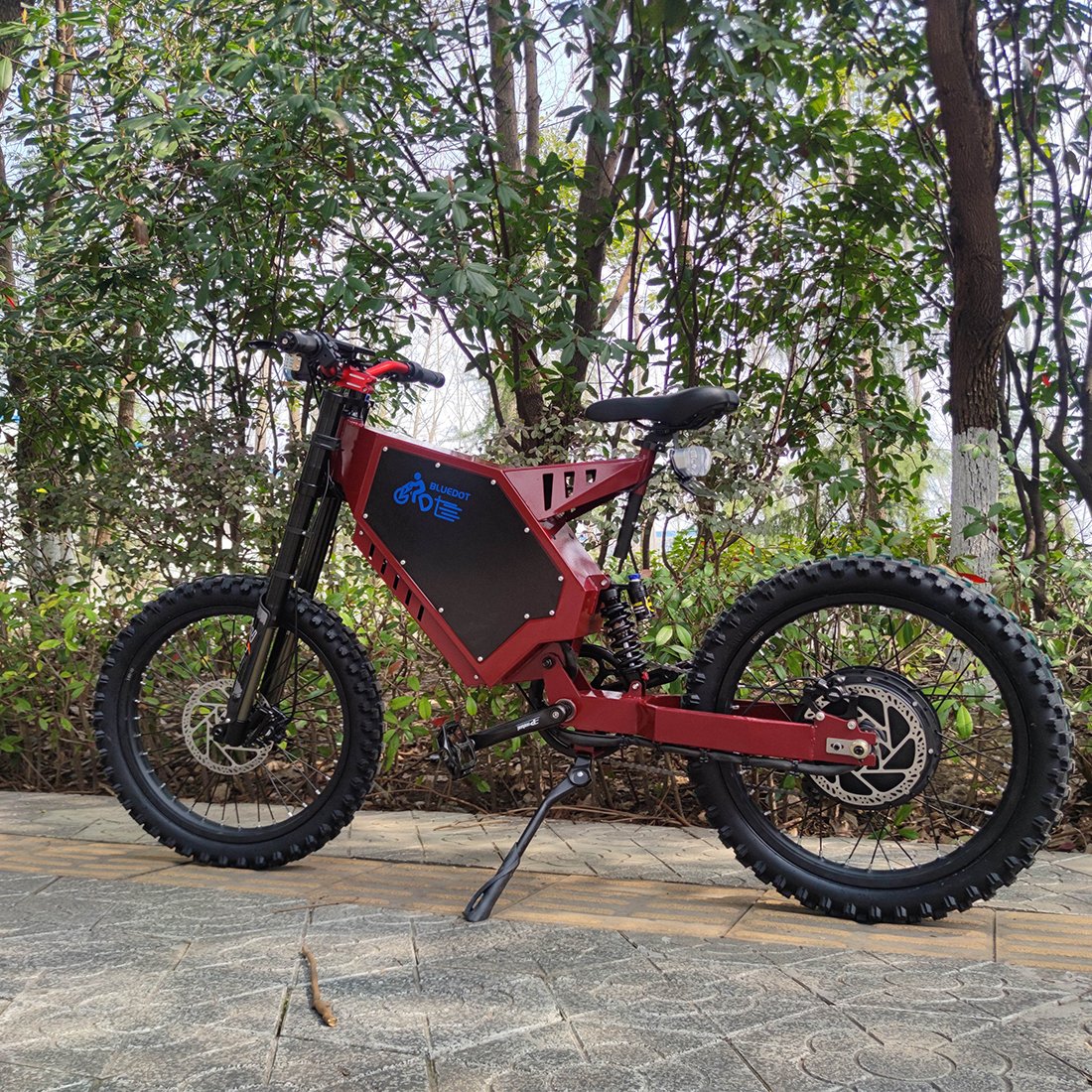 Popular 3000w 5000w 8000w 12000w electric bicycle with long range bike seat and colored display