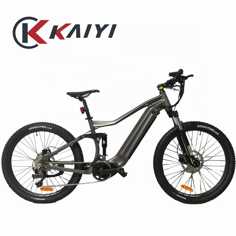 KAIYI Bafang M600 Down Hill Mountain Bike 27.5inch Wheel E Bikes 2023 Electric Bicycle Lithium Battery Smart 48V Aluminum Alloy