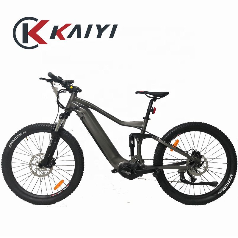 KAIYI Bafang M600 Down Hill Mountain Bike 27.5inch Wheel E Bikes 2023 Electric Bicycle Lithium Battery Smart 48V Aluminum Alloy