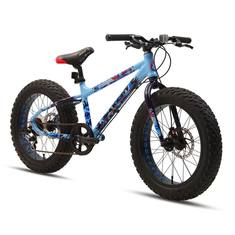 JOYKIE 20 inch aluminum alloy 20" snow beach sand cycle kids fat tire mountain bike