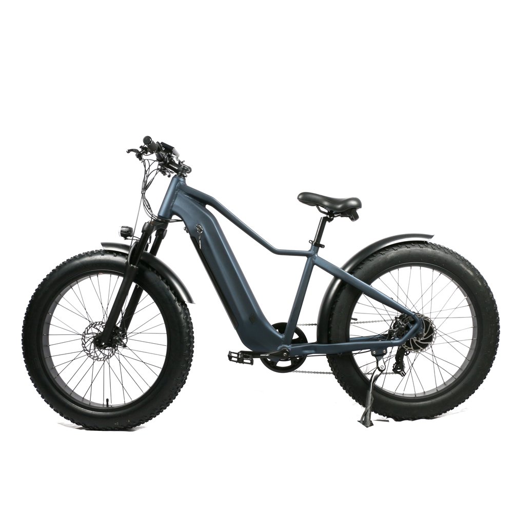 2025 Retro Style Fat Tire Full Suspension Electric Bike 52V 48V 500W/750W 1000W Motor kit Integrated Lithium Battery E bicycles