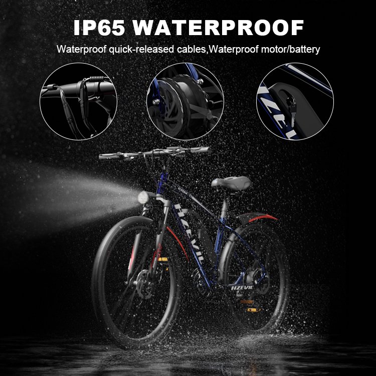 2023 E Bikes 26inch Boombike electric bicycle 250W 350W 500W 36V 48V 10AH 13AH 15AH Electric Cycle Mountain Bicycle