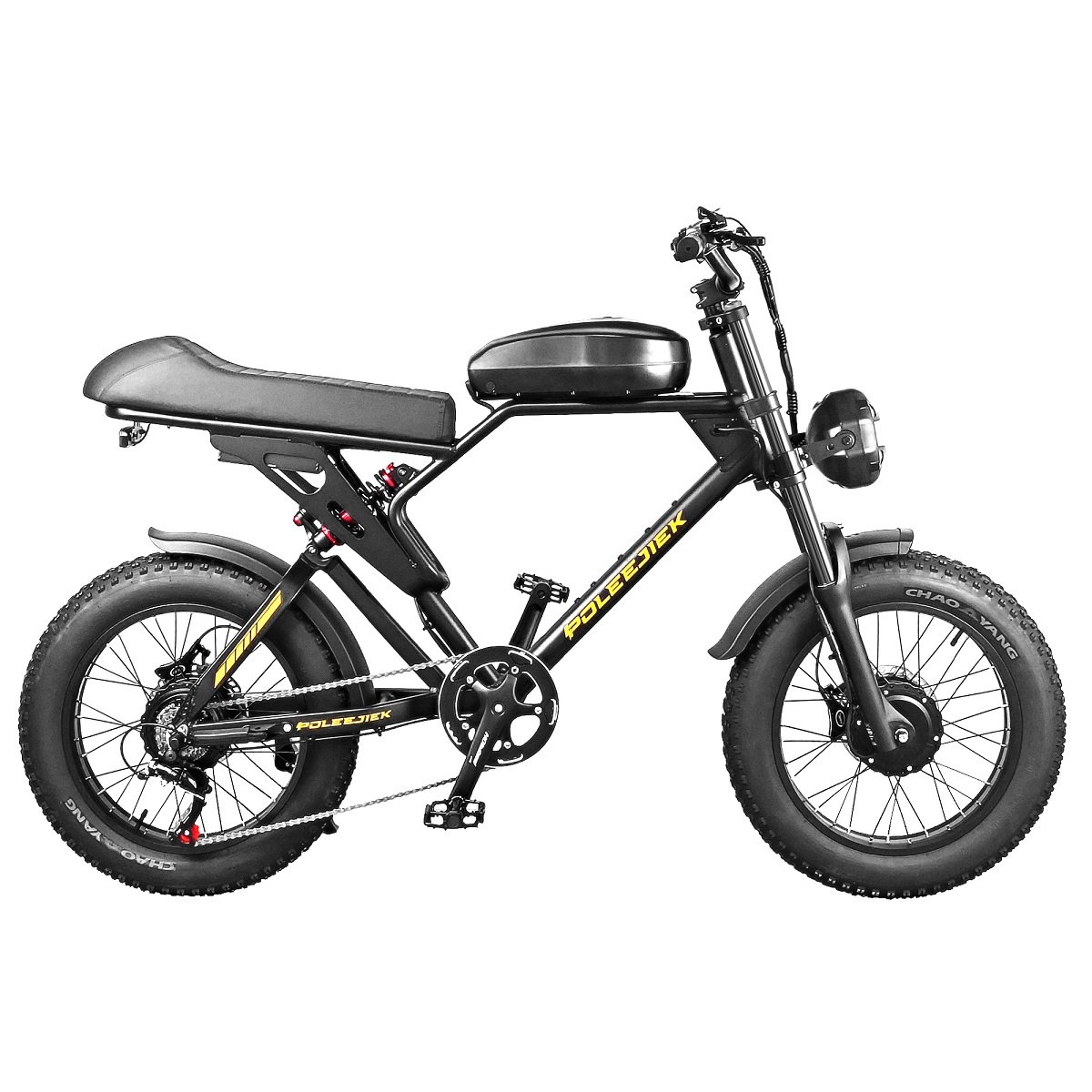Dual Motor Downhill Ebike 20 Inch Full Suspension Electric Motocross Dirt Pit Fat Tire E Mountain Cross Bike 3000W Bicycle 60kmh