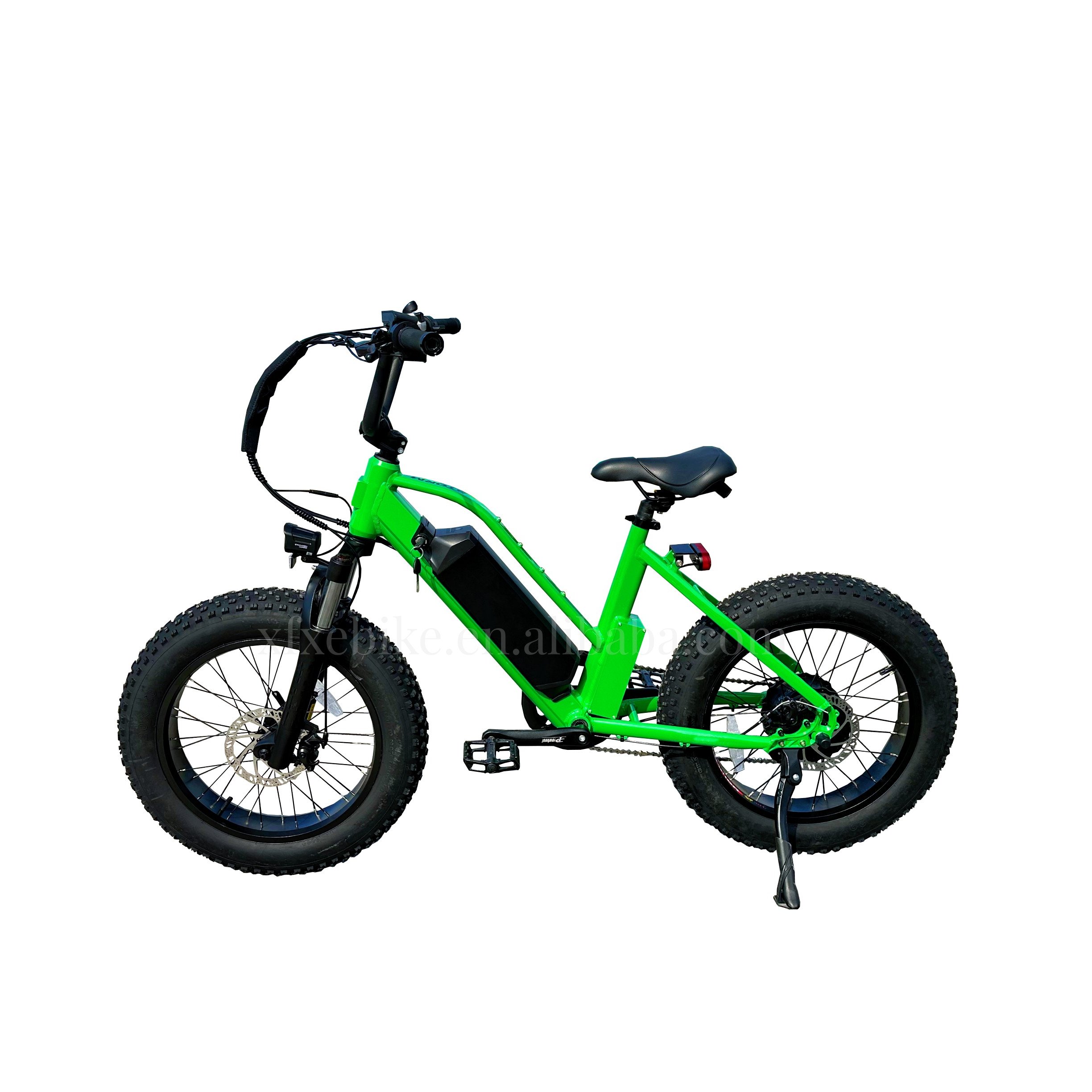 New Color Snow 20Inch Step Thru Ebike 48V 500W Beach Cruiser Fat Tire City Electric Bike