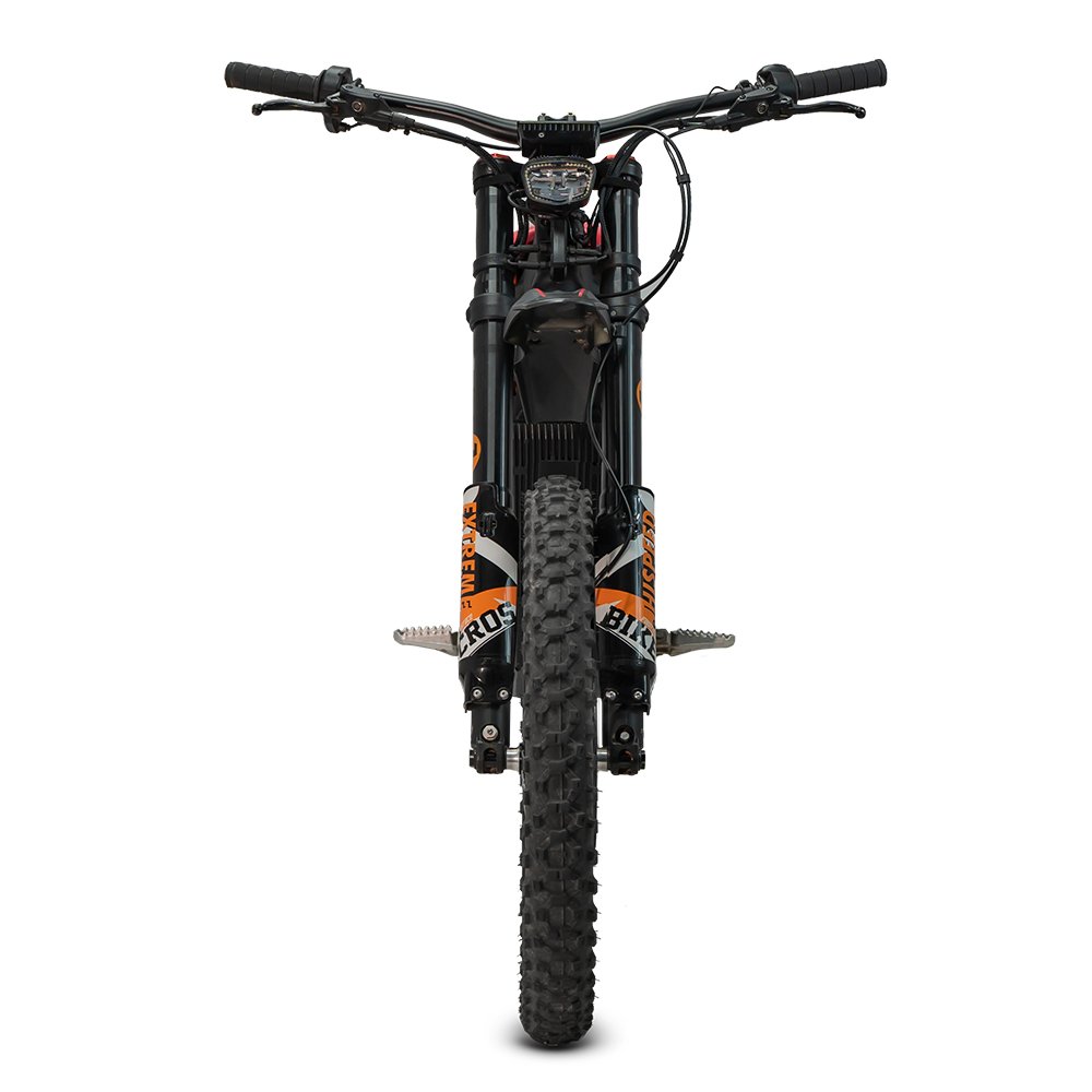 3000w Hub Motor Bafang E Bike Full Suspension 72V 30AH Battery 7-speed USA Electric Dirt Bike