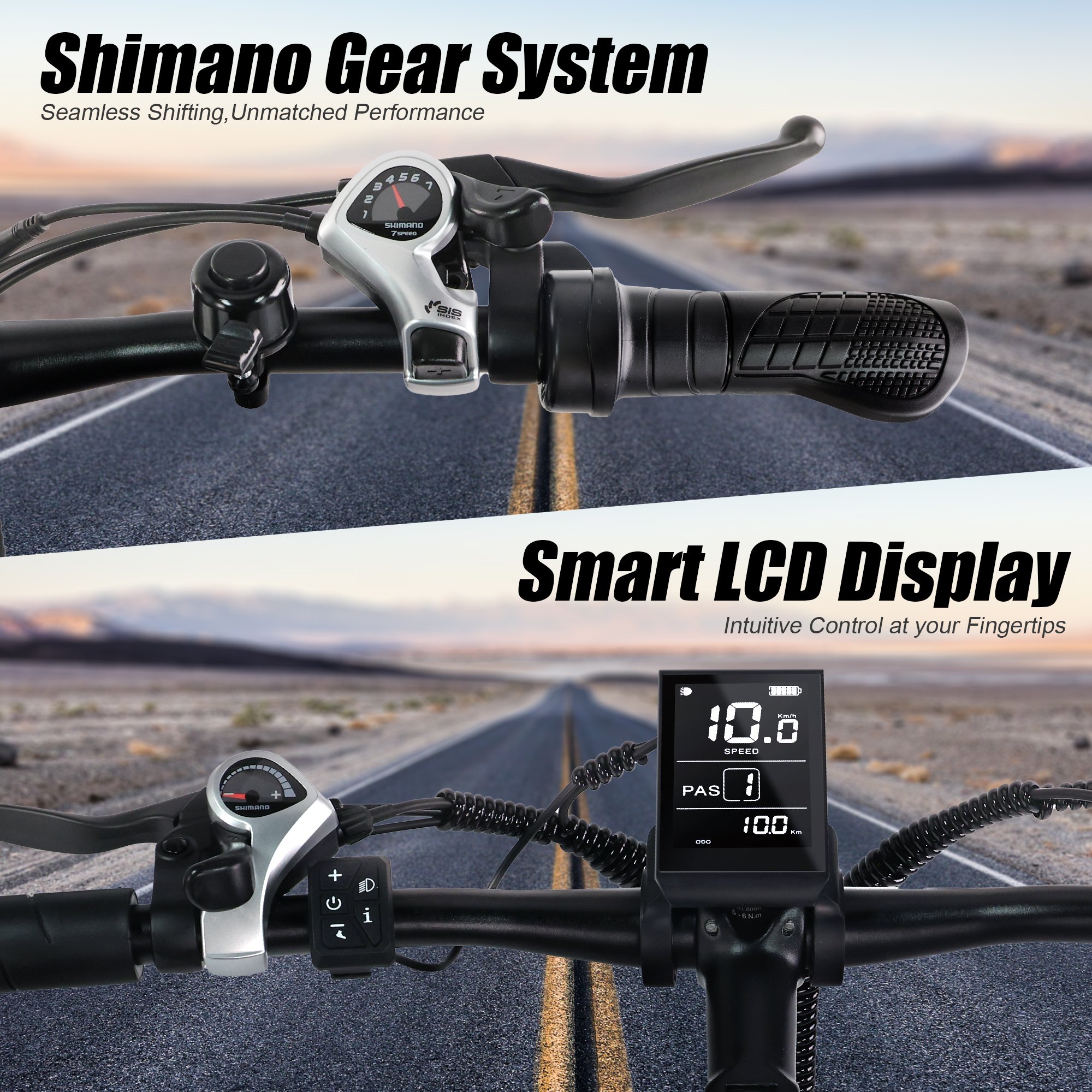 EU USA Stock Ebike 48V 13AH 500W Electric Mountain Bike Lithium Battery Aluminum 26*4 Fat Tire E Bicycle