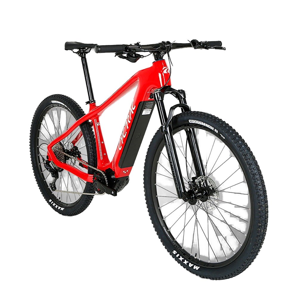 EM8 10-Speed 27.5-Inch Carbon Fiber Electric Mountain Bike with Central Motor 36V13AH Lithium Battery Popular Disc Brake System