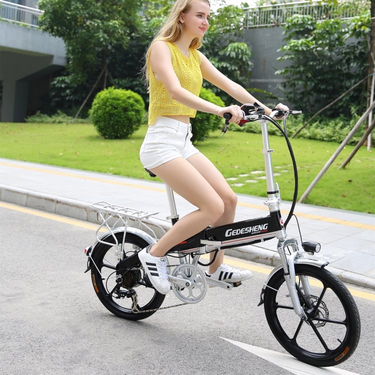 Ebike Foldable Electric Bicycle Electric Bike 300w Motor Lithium Battery Electric City Bike