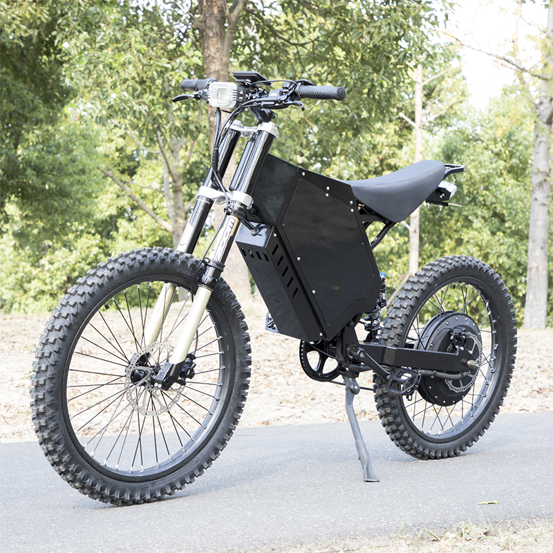 Ebike Fat Tire Dirt Enduro Motorcycle Stealth Bomber Electric E Bike 72v 12000w Mountain Ebike