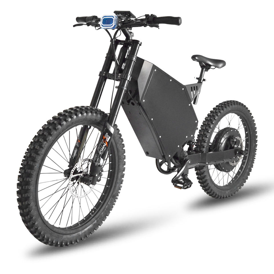 Ebike Fat Tire Dirt Enduro Motorcycle Stealth Bomber Electric E Bike 72v 12000w Mountain Ebike