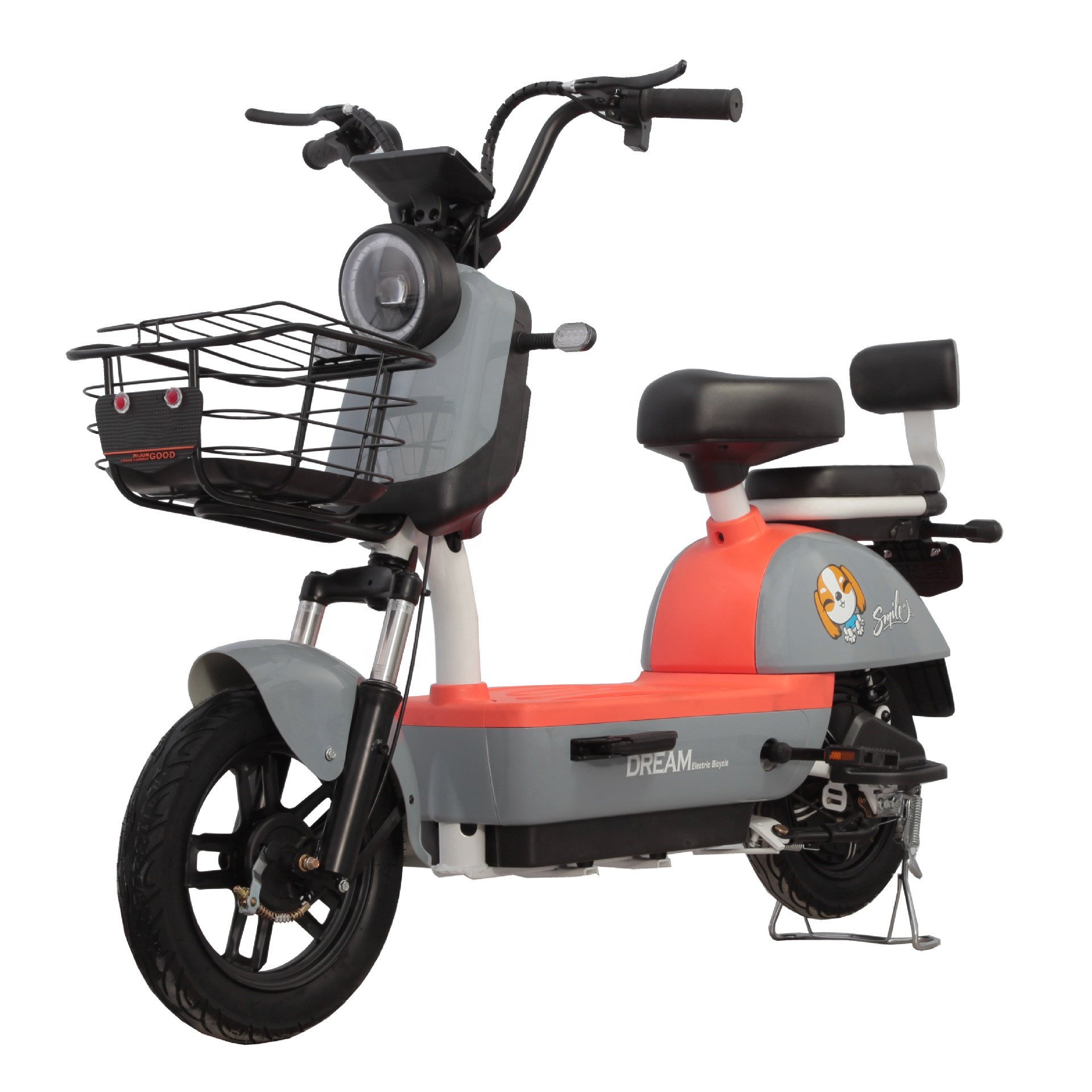 2 Wheel electric city road bike electric for adult 350w 500w comfortable for 2 person
