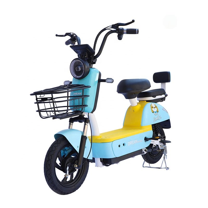 2 Wheel electric city road bike electric for adult 350w 500w comfortable for 2 person