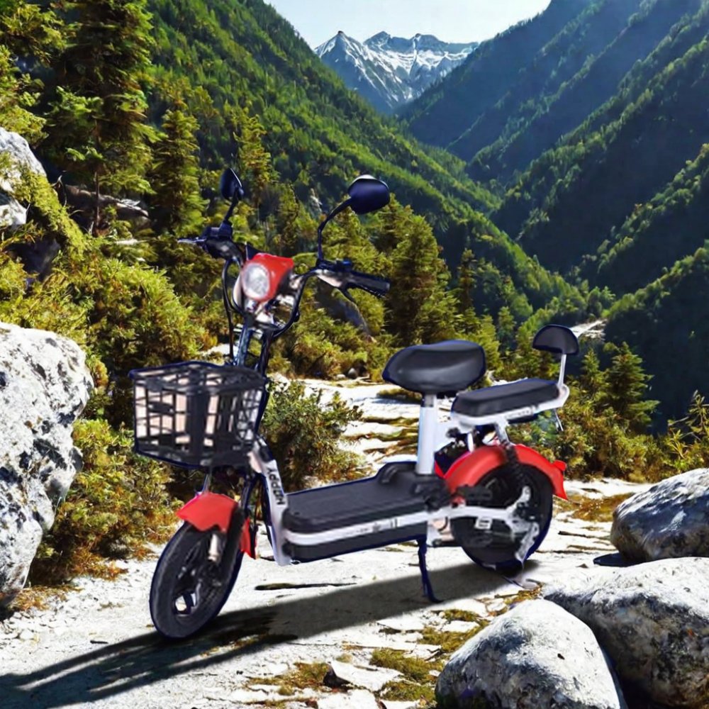 350W 48V Standard Edition 2024 Dirt Bike Kids Electric Motorcycles Vehicle with Capacity for Adults Electric bike for worker