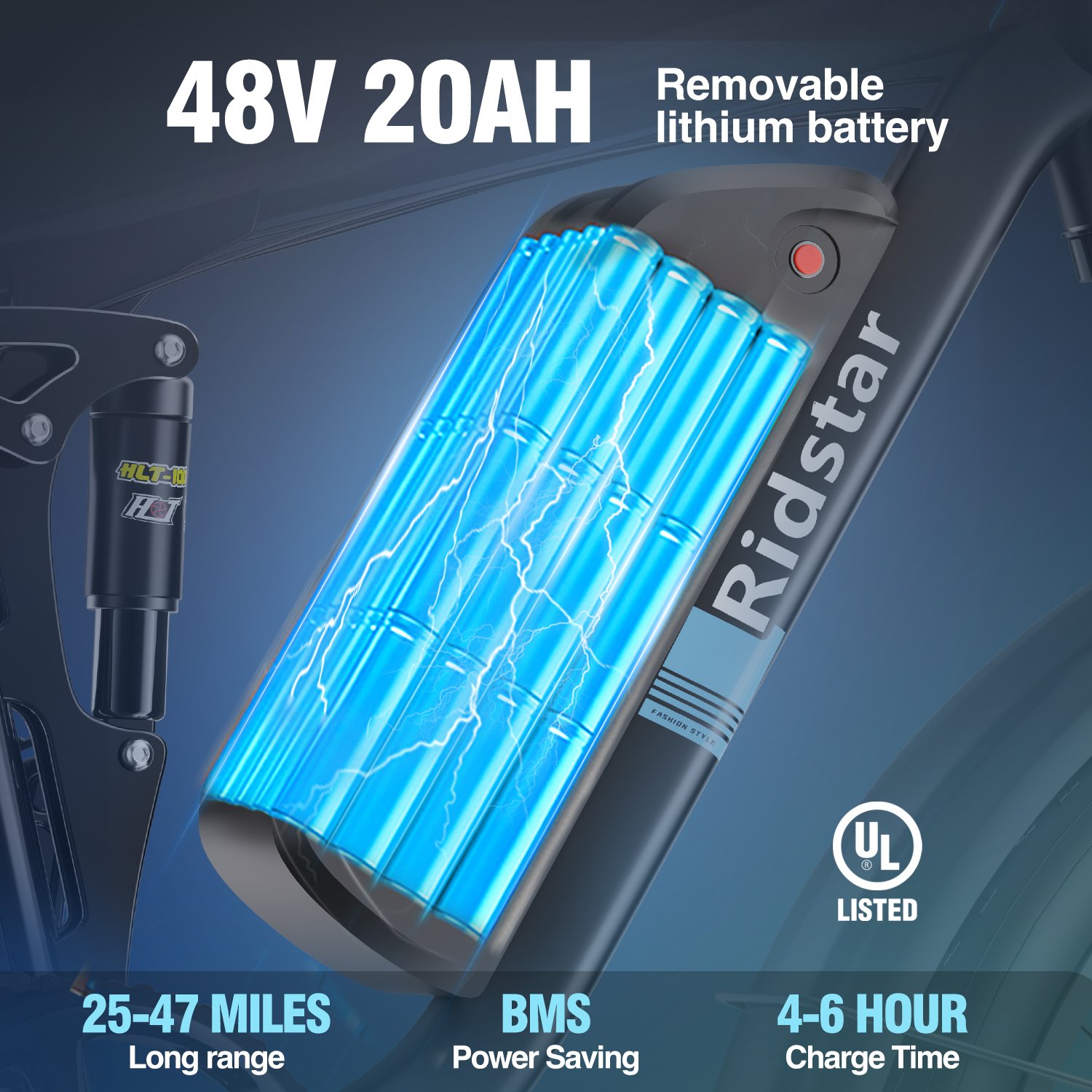 Mountain 48V 2000W Electric Dirt Bike Suspension E Bikes LCD Display 26 Inch Electronic Lithium Battery Electric Dirt Bikes