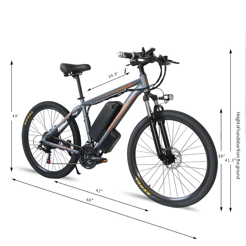 KETELES MTB Electric Bicycle K820 26 Inch Ebike Ce Aluminum Alloy Frame 500w Motor 16ah Lithium Battery Electric Mountain Bike