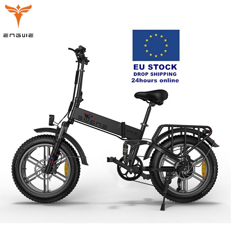 EU STOCK ENGWE engine X Folding Fast Electric Dirt Bike exercise electric city bike folding bicycle Road Bicycle e Bike