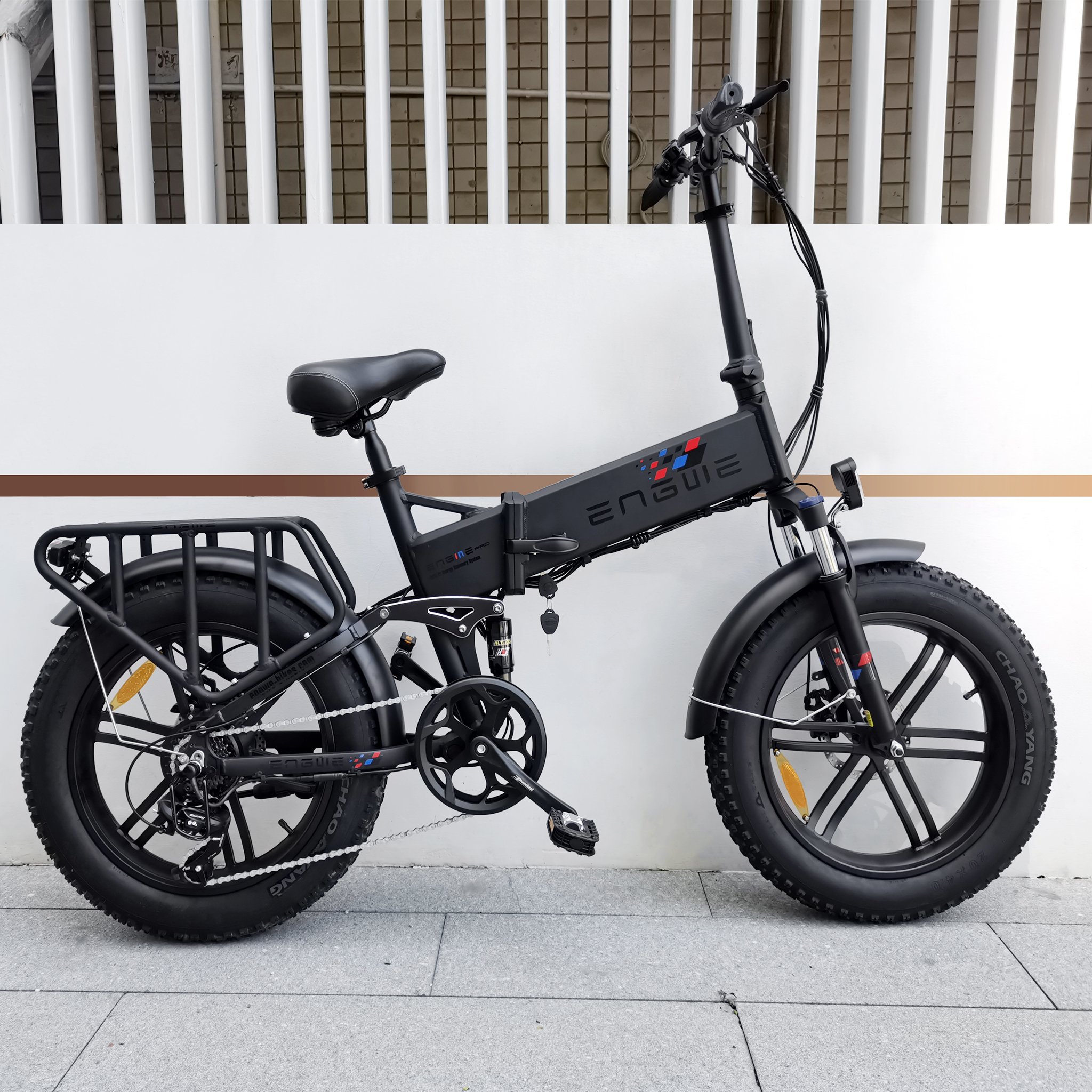 ENGWE Factory price big power rear drive beach electric bike sandy fat tyre ebike Integrated battery adult city electric bike