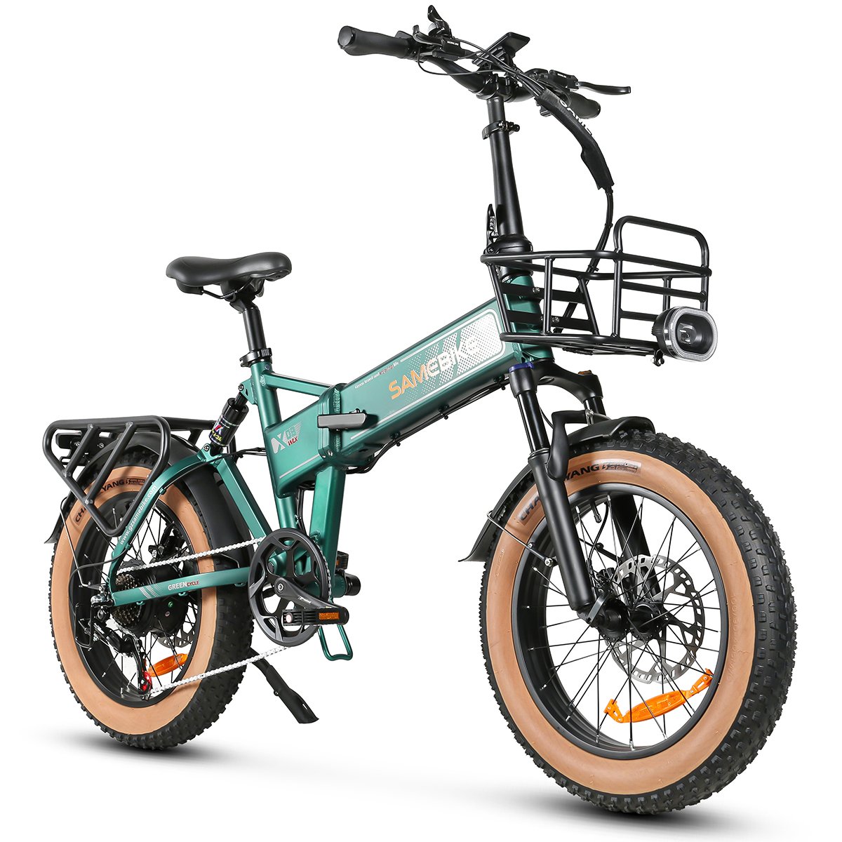 SAMEBIKE XWLX09-II 48V 15AH 1000W Motor Aluminum Alloy Frame Wide Tire Pedal Assist Hybrid Electric Mountain Bike Snow Riding