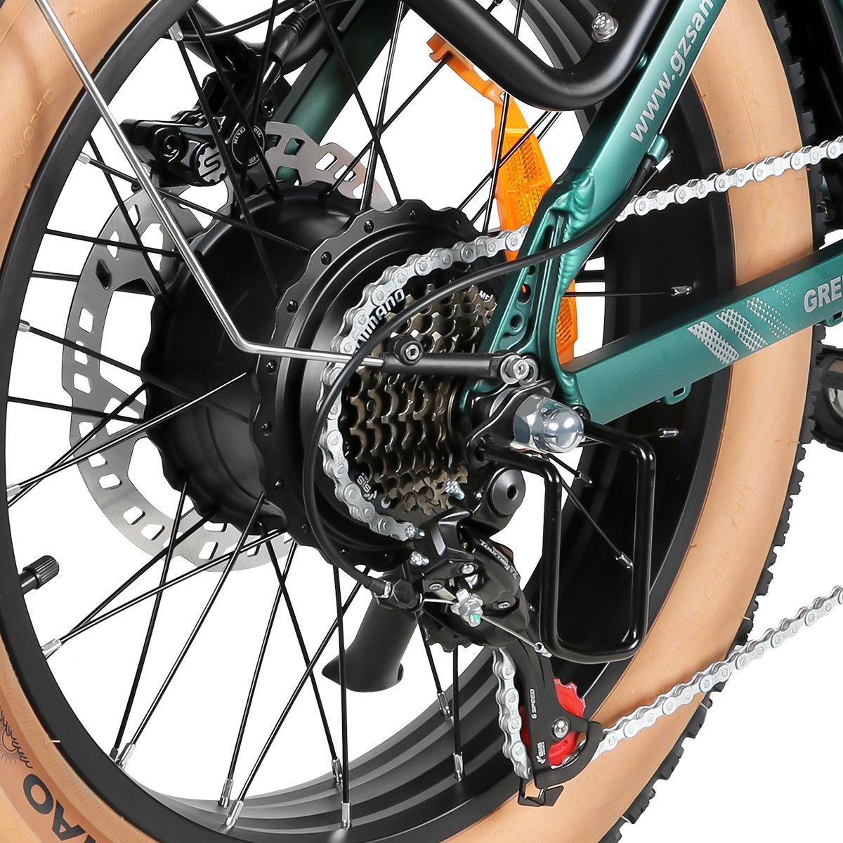 SAMEBIKE XWLX09-II 48V 15AH 1000W Motor Aluminum Alloy Frame Wide Tire Pedal Assist Hybrid Electric Mountain Bike Snow Riding