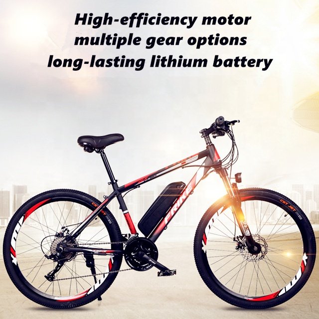 Factory direct sale electric mountain bikes bicycle 36v 250W bicicleta electrical e-bike24''/26'' for men