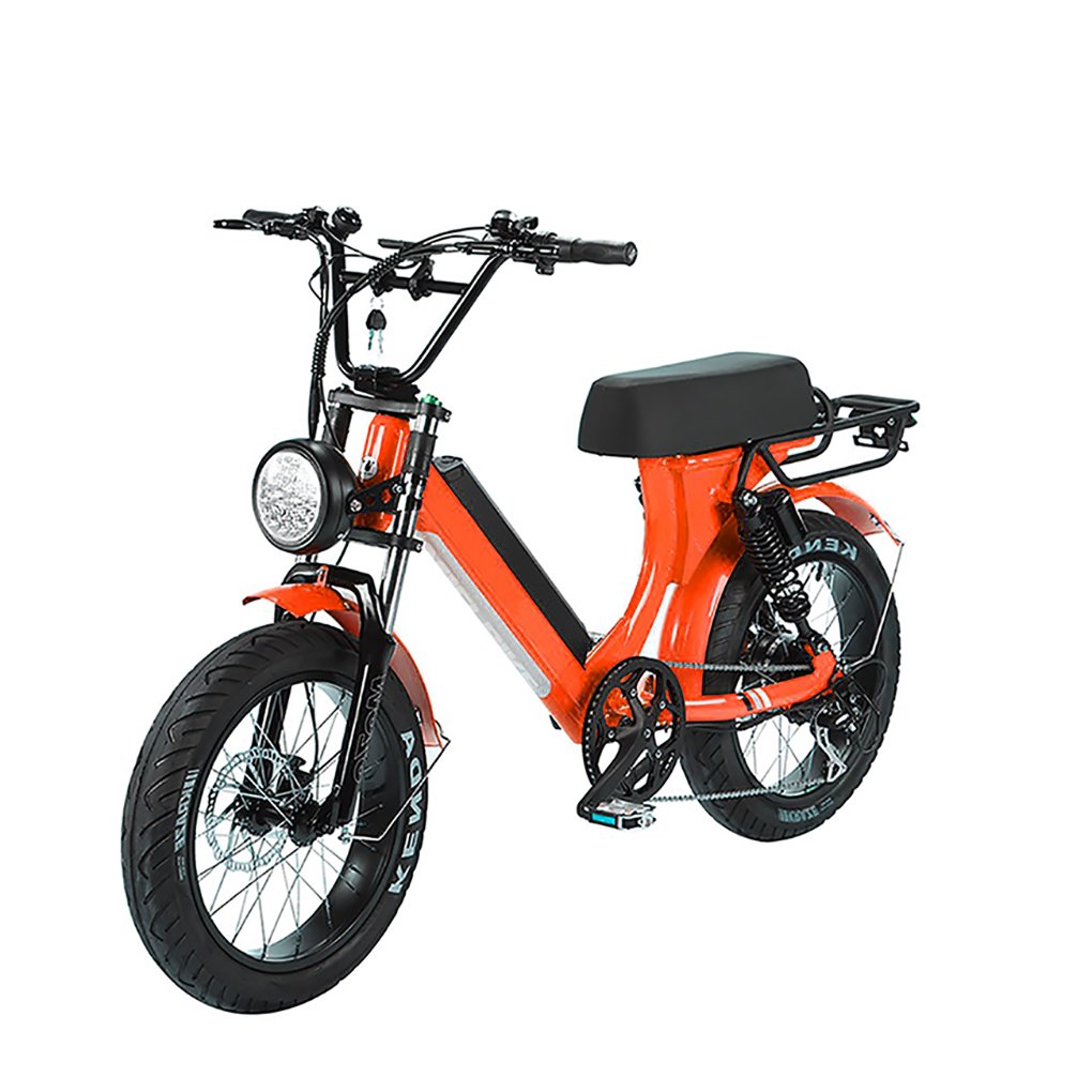 LOHAS New Model 48v 500W 20 Inch fat Tire Mountain Bike aluminum alloy Electric Hybrid Bike Adult
