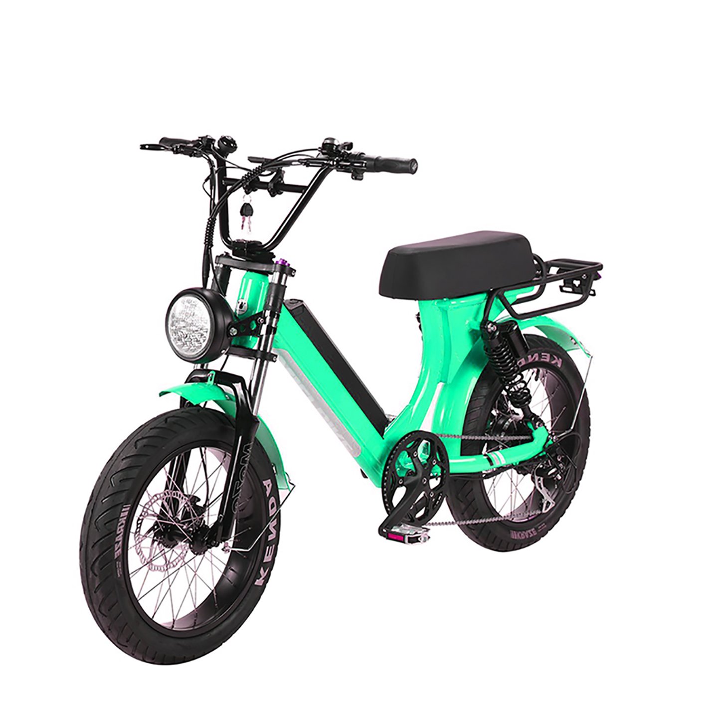 LOHAS New Model 48v 500W 20 Inch fat Tire Mountain Bike aluminum alloy Electric Hybrid Bike Adult