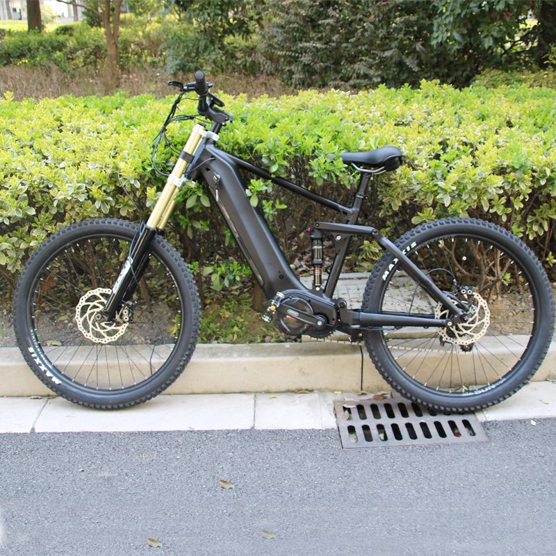 2020 Electric Mountain Bike 1000w MTB e bikes Carbon Frame Full Suspension Electric Bicycle velo emtb 27.5