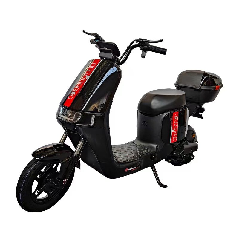 2024 Wholesale Vintage Ebike Electric Bike Scooter 500W Electric Bicycle Electric City Bike With Basket