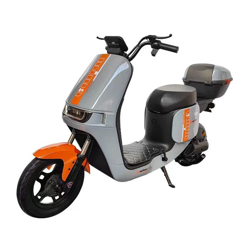 2024 Wholesale Vintage Ebike Electric Bike Scooter 500W Electric Bicycle Electric City Bike With Basket