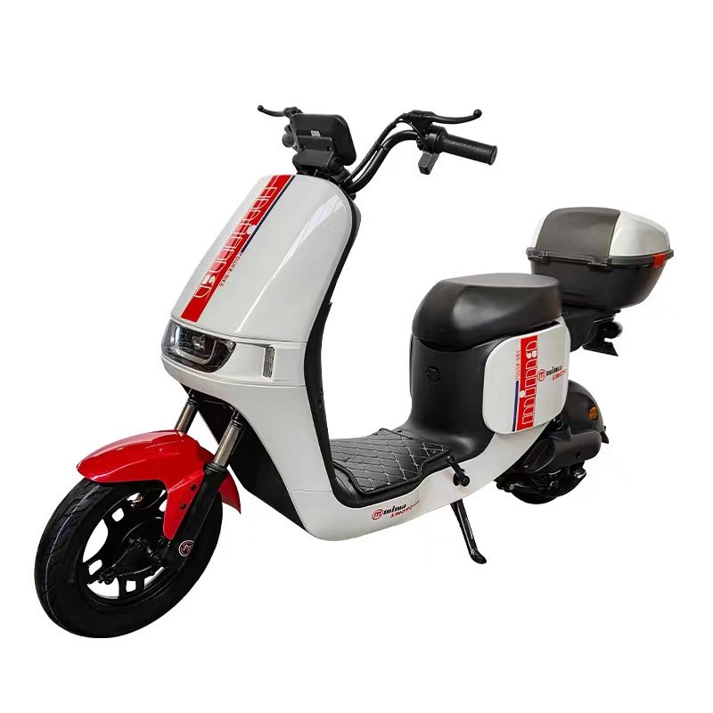 2024 Wholesale Vintage Ebike Electric Bike Scooter 500W Electric Bicycle Electric City Bike With Basket