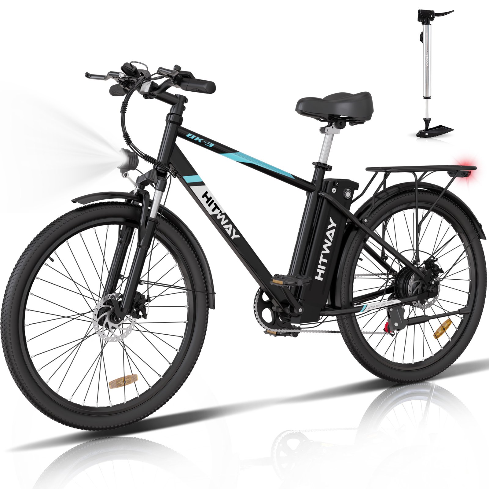 EU USA UK Warehouse HITWAY BK3S 250W Powerful Adult Electric 26inch Mobility Electric Bicycle Step-Through E Bike