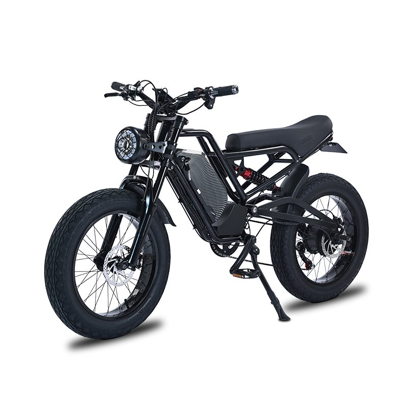 48V 500W-1000W Mid Drive Electric Mountain Bike with 7 Speed Gears Full Suspension Smart Electronic Ebike 750W MTB Electric Bike
