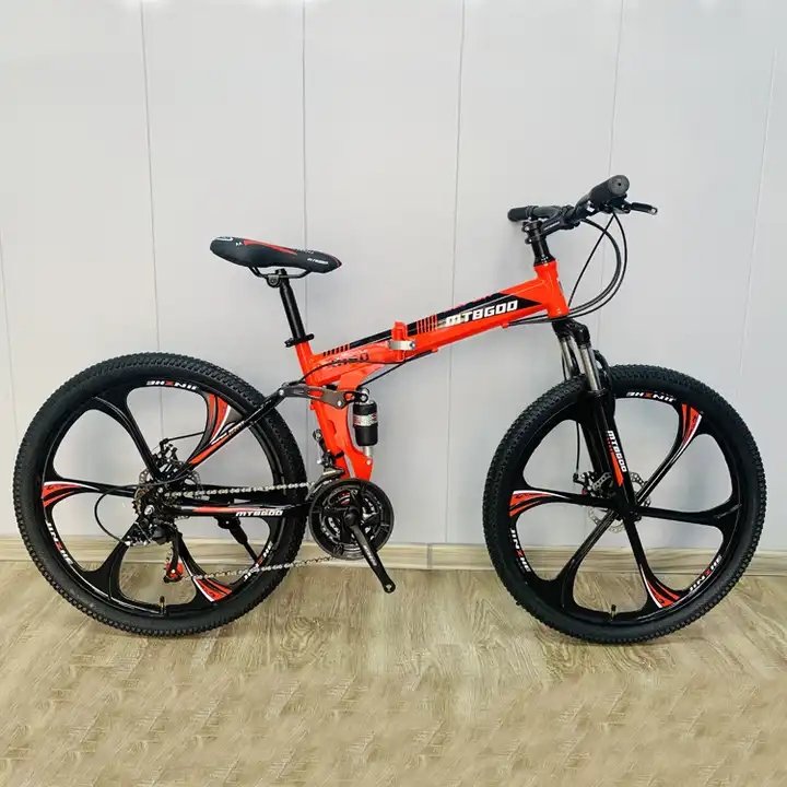 Hot sale 26 inch 21 speed full suspension carbon adult mtb cycle Aluminum alloy rim sport man folding mountain bike
