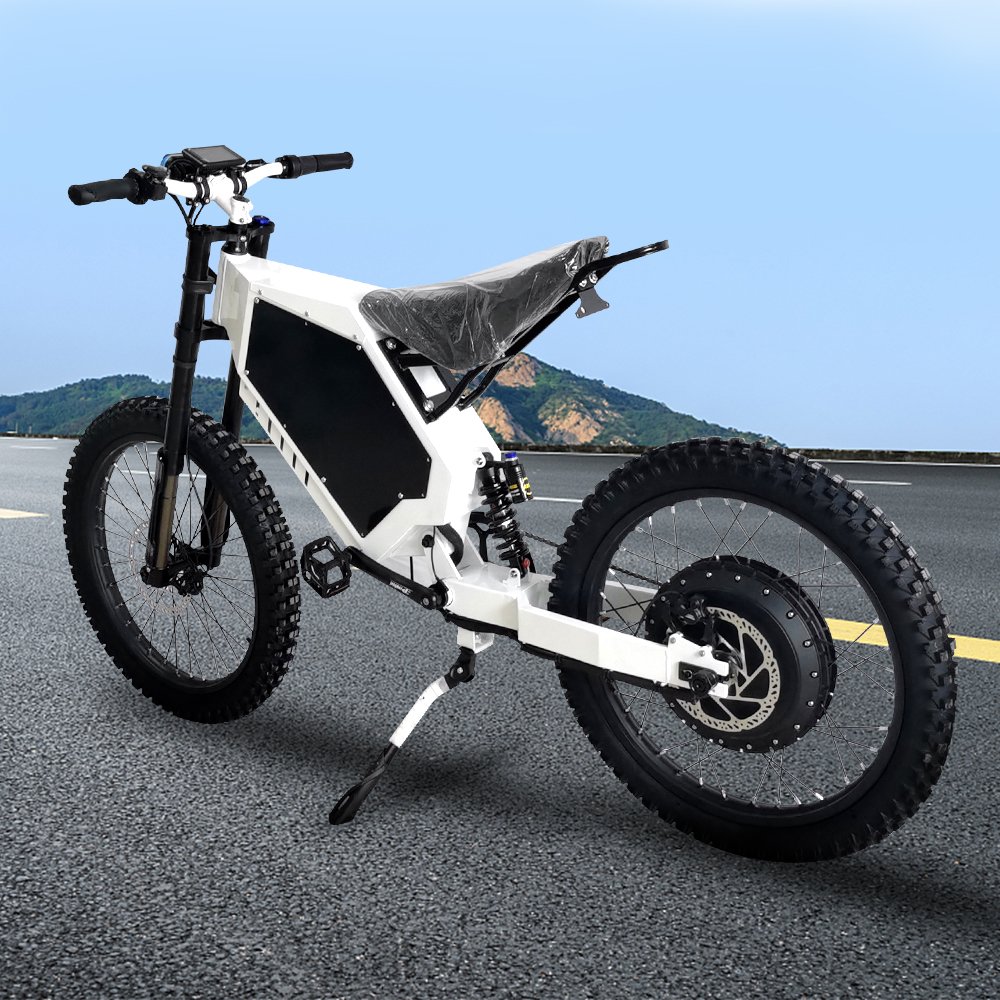 Professional 72V 5000W 8000W 12000W 21inch Electric Hybrid Bike Enduro Electric Mountain Bike Steal Bomber Electric Bicycle