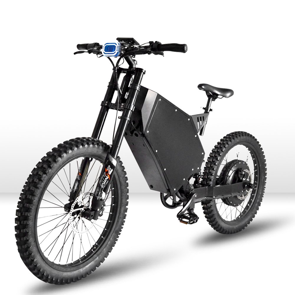 Professional 72V 5000W 8000W 12000W 21inch Electric Hybrid Bike Enduro Electric Mountain Bike Steal Bomber Electric Bicycle