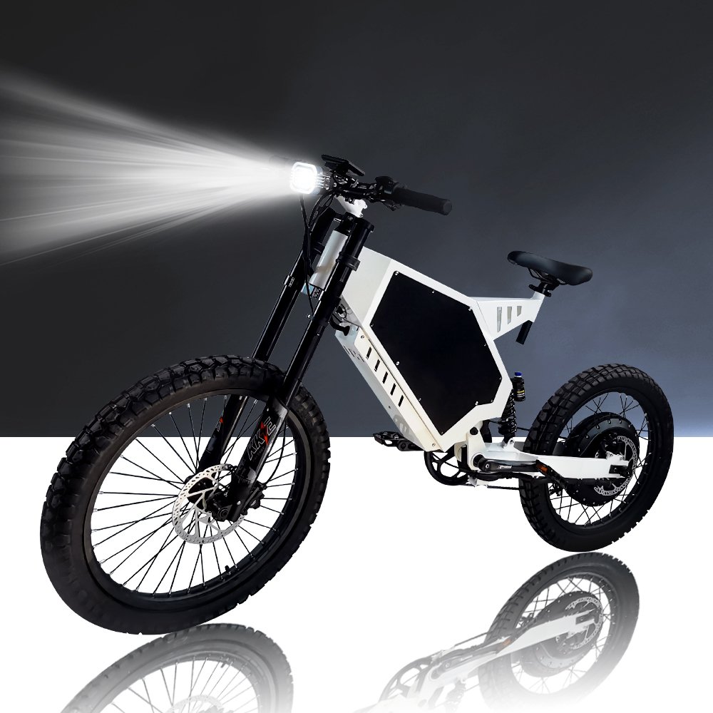 Professional 72V 5000W 8000W 12000W 21inch Electric Hybrid Bike Enduro Electric Mountain Bike Steal Bomber Electric Bicycle