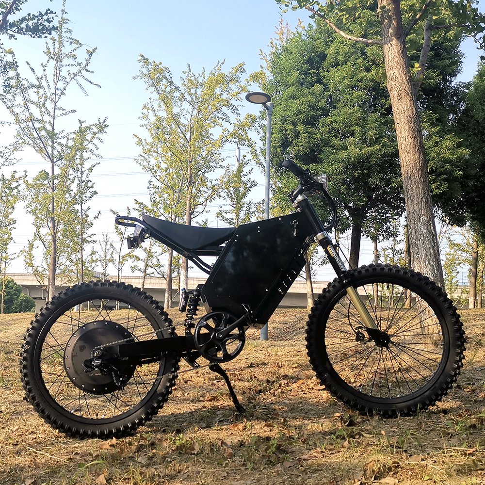 Professional 72V 5000W 8000W 12000W 21inch Electric Hybrid Bike Enduro Electric Mountain Bike Steal Bomber Electric Bicycle