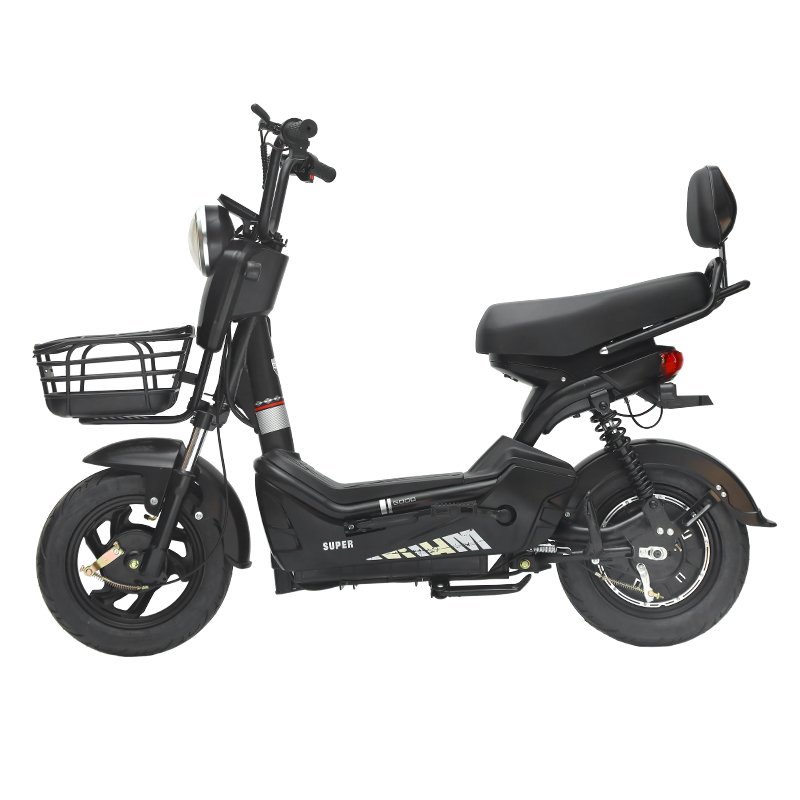 Fast 500W 2-Wheel 48v Motocross Electric City Scooter 7 Speed Rear Hub Motor Lithium Battery Smart Electronic Electric Bike