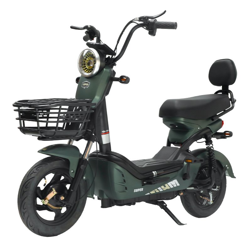 Fast 500W 2-Wheel 48v Motocross Electric City Scooter 7 Speed Rear Hub Motor Lithium Battery Smart Electronic Electric Bike