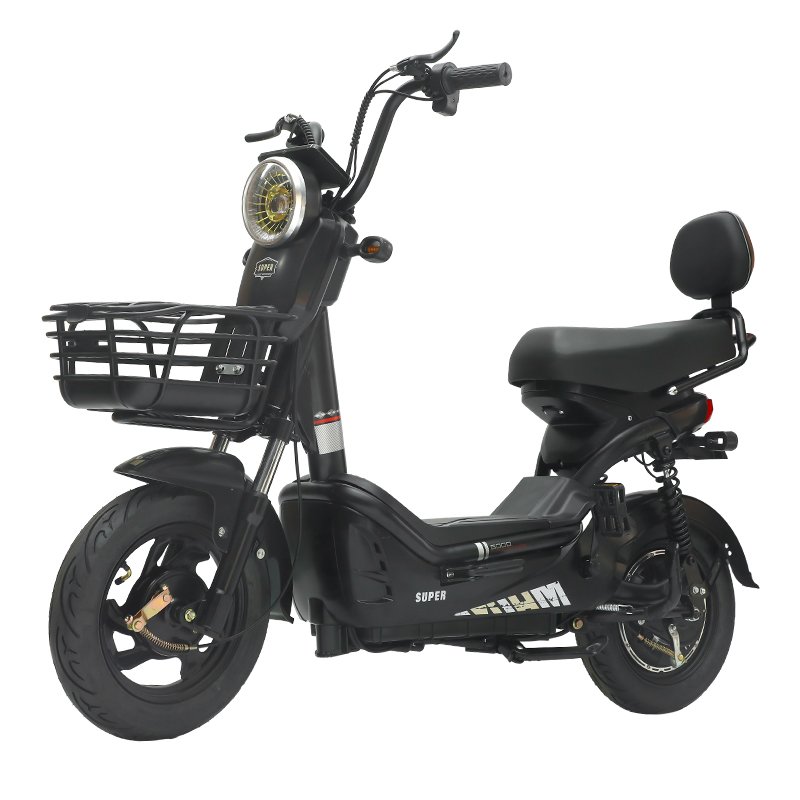 Fast 500W 2-Wheel 48v Motocross Electric City Scooter 7 Speed Rear Hub Motor Lithium Battery Smart Electronic Electric Bike