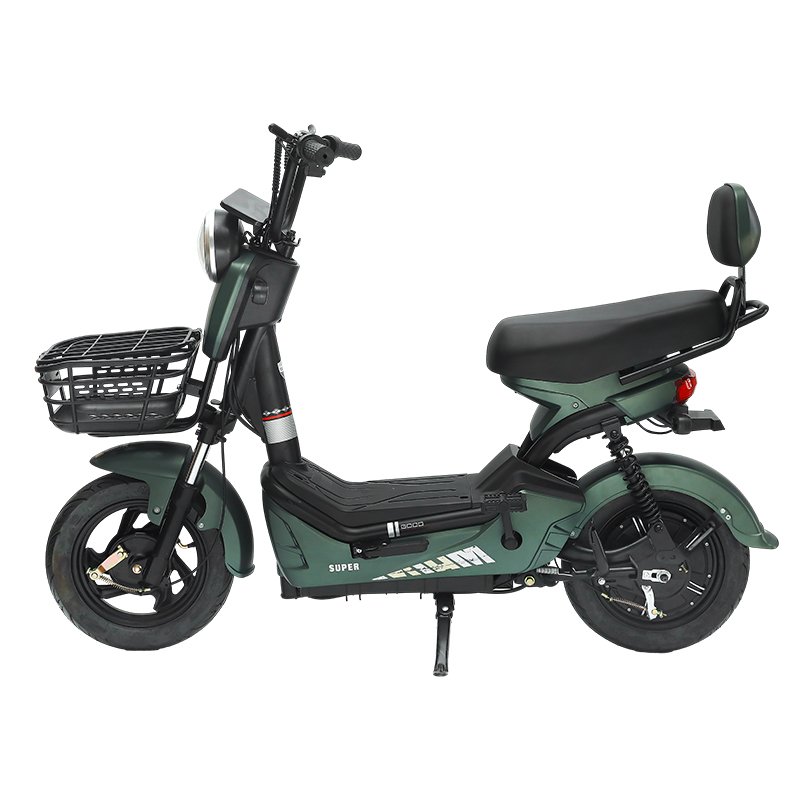 Fast 500W 2-Wheel 48v Motocross Electric City Scooter 7 Speed Rear Hub Motor Lithium Battery Smart Electronic Electric Bike