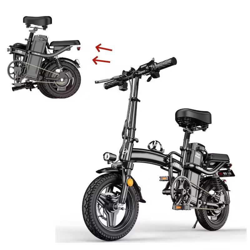 Wholesale Folding Bike 14-inch Factory Supplies High quality electric City Bike Folding electric bike Lithium electric bicycle