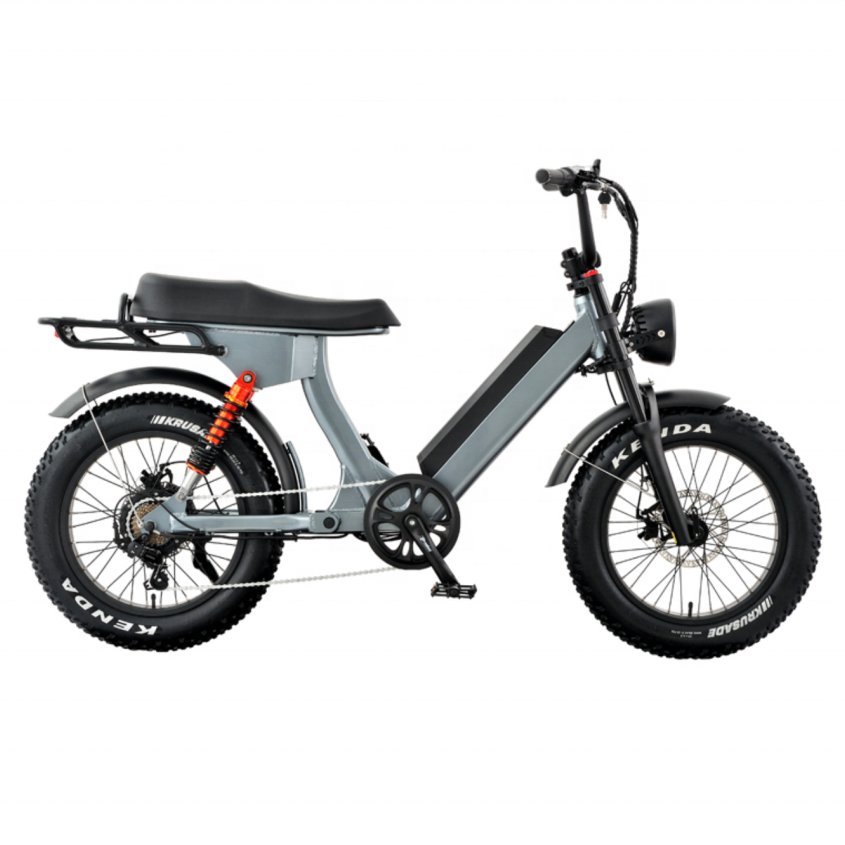Electric Mountain Bike for Outdoors Electric Off Road Scooter Bicycle with F&R Inflatable Off-Road Tire