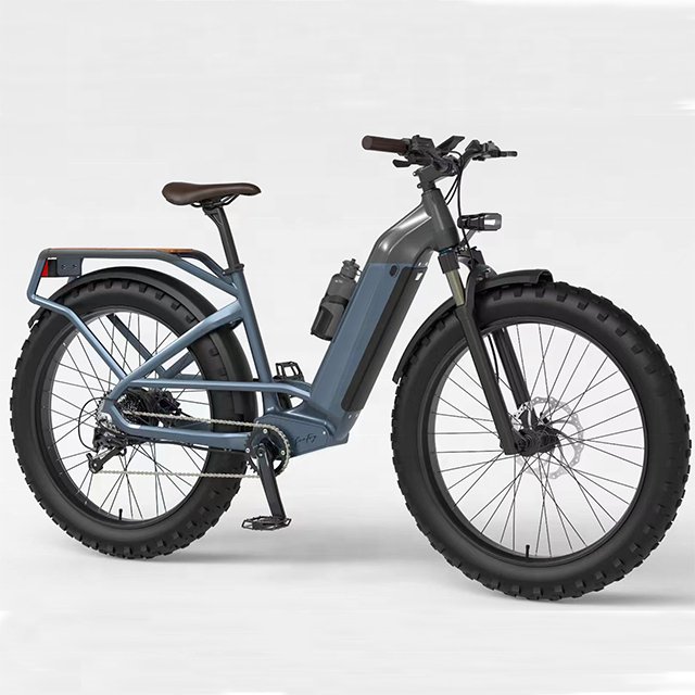 Mountain fatbike 500W 750W1000W1500W electric dirt bicycle 26inch fat tire snow ebike Electric Hybrid Bike bafang e-bike emtb