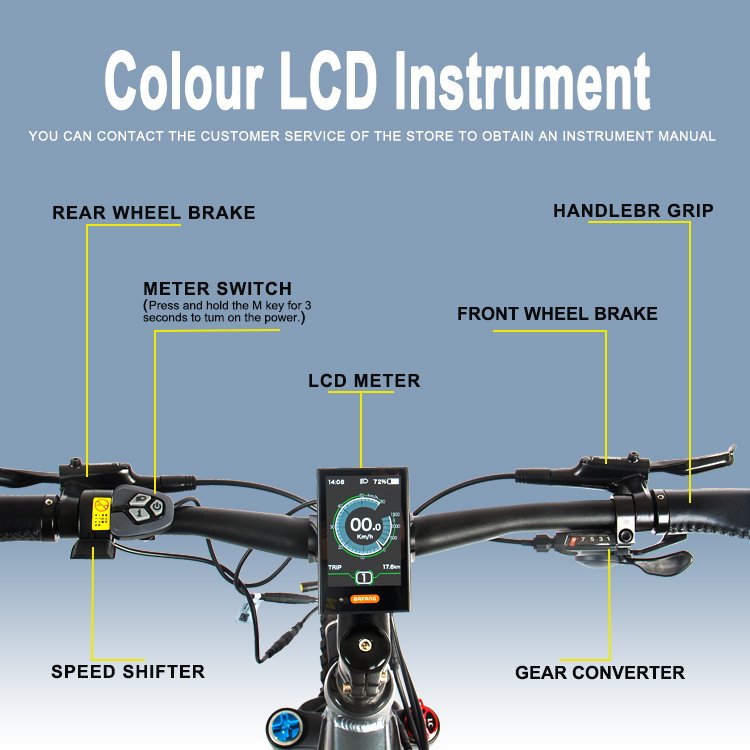 High quality electric mountain bike 1000W bafang mid motor ebike